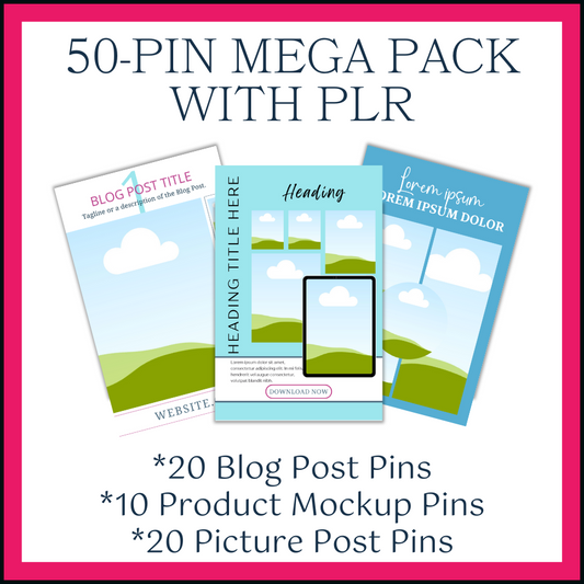 50-Pin Mega Pack with PLR