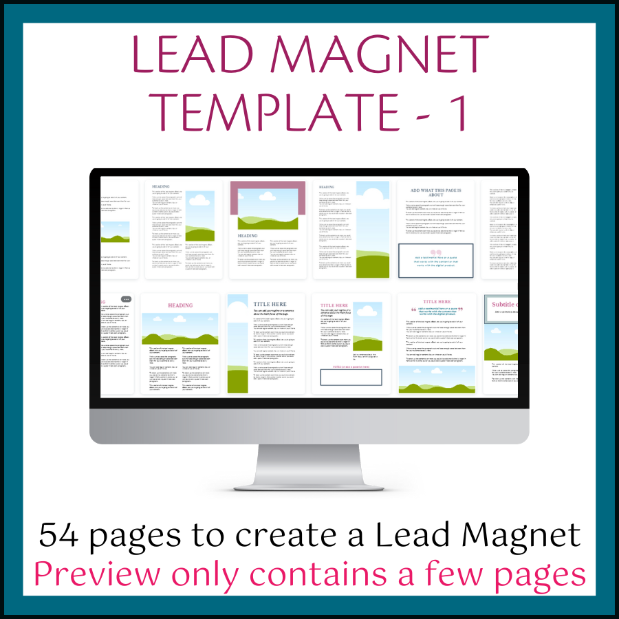 Lead Magnet Template #1