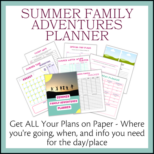 Summer Family Adventures Planner