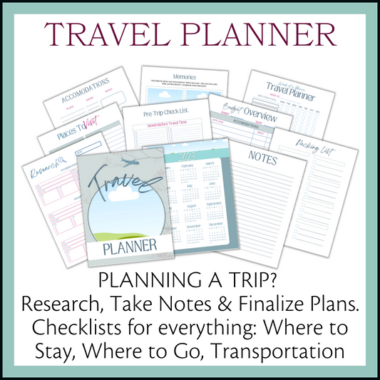 Travel Planner w/PLR